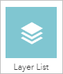 Layer list widget Layer list widget